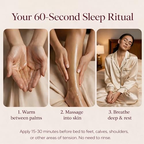 Contraire Premium Magnesium Oil for Sleep - Pure Topical Magnesium Chloride Body Oil - Silky Fast-Absorbing Non-Sticky Nourishing Formula - Calming Nighttime Relaxation Ritual for Deep Restful Sleep Avelisse