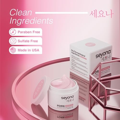 Seyona Advanced PDRN Peptide Gel – Salmon DNA Collagen Moisturizer with Matrixyl 3000, Niacinamide & Peptide Complex – Lightweight Korean Skincare Beauty Face Gel for Firm, Radiant-Looking Skin – 2oz Avelisse