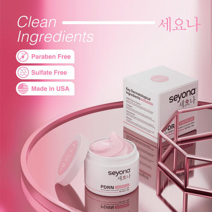 Seyona Advanced PDRN Peptide Gel – Salmon DNA Collagen Moisturizer with Matrixyl 3000, Niacinamide & Peptide Complex – Lightweight Korean Skincare Beauty Face Gel for Firm, Radiant-Looking Skin – 2oz Avelisse