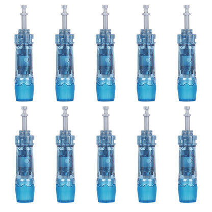 HVVGUT Microneedling Pen Cartridges for Dr Pen M8S, A8, A9, A11 – 36 Pin, 0.25 mm, 10 Pack (Turquoise) Avelisse