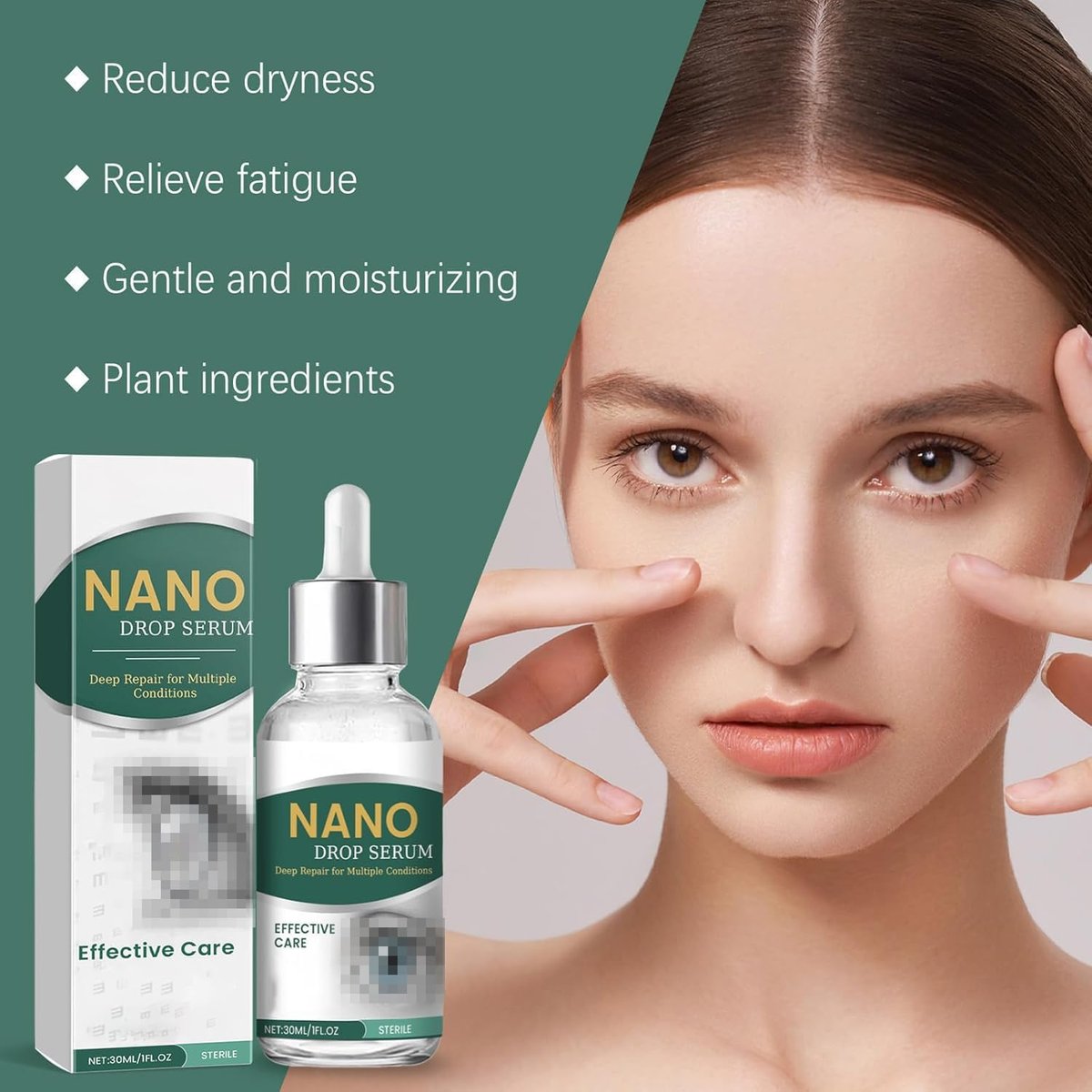 Optifusion Drops - Herbionyx Nano Drop Serum with Lutein, Vitamin C & E (2-Pack) Avelisse