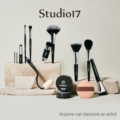 STUDIO17 Spatula Foundation Brush 422 – Korean Professional Flat Base Makeup Brush for Liquid & Cream Foundation