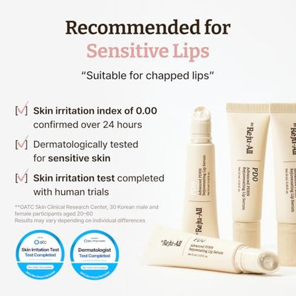 Dr.Reju-All Advanced PDRN Rejuvenating Lip Serum – Hydrating Lip Balm with Lipozip PDRN for Glowy, Dewy Lips – Gentle Exfoliating & Smoothing Lip Moisturizer – Hibiscus & Lactic Acid – 0.3 Fl Oz Avelisse