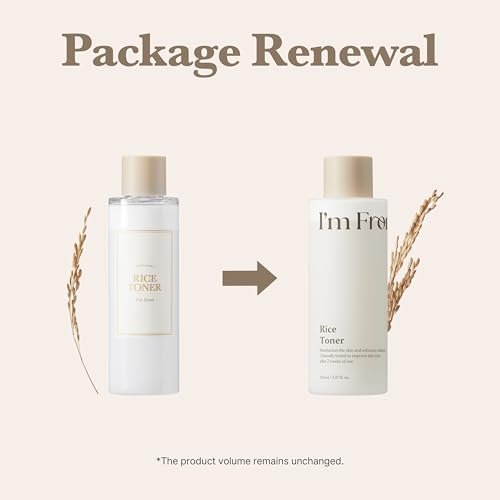 I'm From Rice Toner - Milky Hydrating Toner for Glass & Dewy Skin, Calming & Moisturizing, All Skin Types, 5.07 fl oz Avelisse