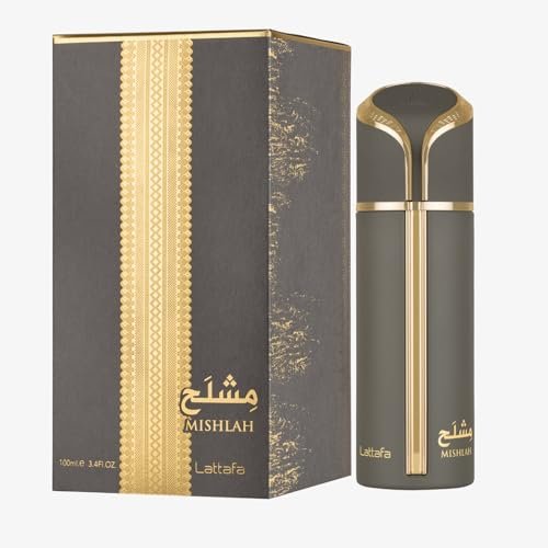 Lattafa Mishlah Eau de Parfum 100ml | 3.4 oz Spray | Long-Lasting Oriental Fragrance Avelisse