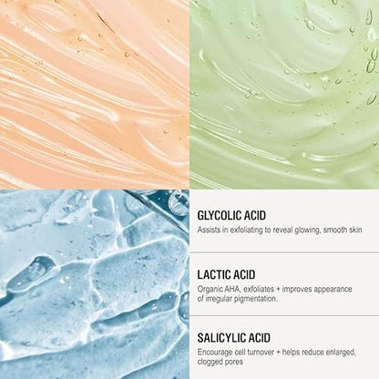Grown Alchemist Resurfacing Targeted Body Cleanser – Acne Body Wash & Exfoliator for Keratosis Pilaris with Salicylic, Lactic & Glycolic Acids, 300mL Avelisse