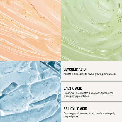 Grown Alchemist Resurfacing Targeted Body Cleanser – Acne Body Wash & Exfoliator for Keratosis Pilaris with Salicylic, Lactic & Glycolic Acids, 300mL Avelisse