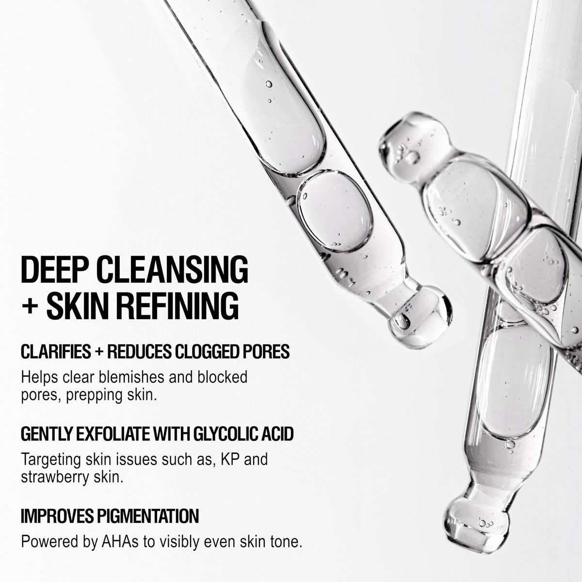 Grown Alchemist Resurfacing Targeted Body Cleanser – Acne Body Wash & Exfoliator for Keratosis Pilaris with Salicylic, Lactic & Glycolic Acids, 300mL Avelisse