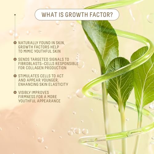 BIOSSANCE Anti Aging Face Moisturizer with Growth Factor, Peptides & Vegan Collagen – Firming Face and Neck Cream for Wrinkles, Fine Lines – Squalane Peptide Collagen Moisturizer for Aging Skin 50ml Avelisse