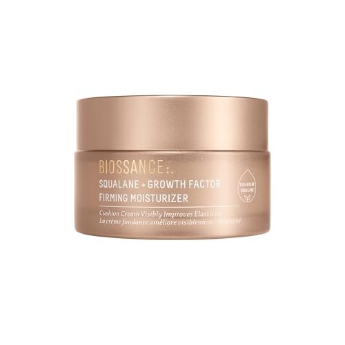 BIOSSANCE Anti Aging Face Moisturizer with Growth Factor, Peptides & Vegan Collagen – Firming Face and Neck Cream for Wrinkles, Fine Lines – Squalane Peptide Collagen Moisturizer for Aging Skin 50ml Avelisse
