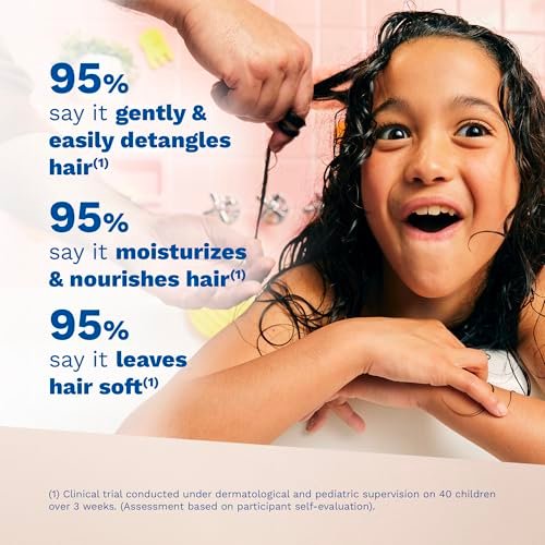Mustela Detangling & Nourishing Conditioner with Natural Shea Butter & Avocado - For Curly & Frizzy Hair, Safe for Babies and Kids - 6.76 Fl Oz Avelisse