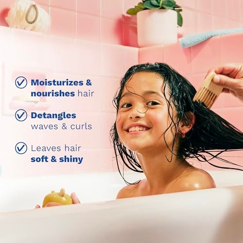 Mustela Detangling & Nourishing Conditioner with Natural Shea Butter & Avocado - For Curly & Frizzy Hair, Safe for Babies and Kids - 6.76 Fl Oz Avelisse