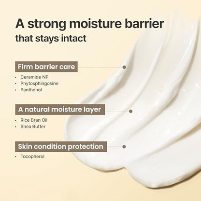 I'm From Rice Cream - Hydrating Face Moisturizer with Rice Water & Ceramide, Lightweight Barrier Cream for Dry & Combination Skin, Korean Skincare 1.69 fl oz Avelisse
