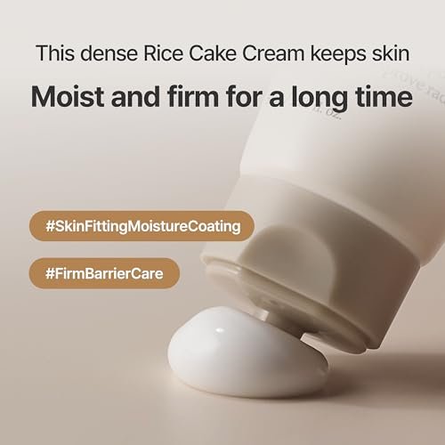 I'm From Rice Cream - Hydrating Face Moisturizer with Rice Water & Ceramide, Lightweight Barrier Cream for Dry & Combination Skin, Korean Skincare 1.69 fl oz Avelisse