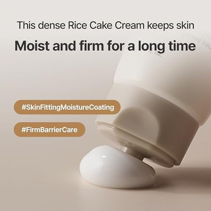 I'm From Rice Cream - Hydrating Face Moisturizer with Rice Water & Ceramide, Lightweight Barrier Cream for Dry & Combination Skin, Korean Skincare 1.69 fl oz Avelisse