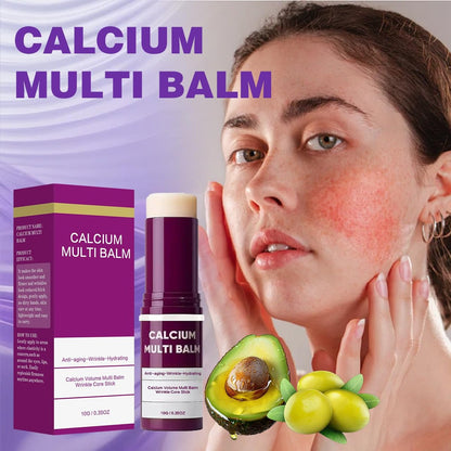 Ghyful Calcium Multi Balm Stick – Firming & Hydrating Collagen Cream for Face, Eyes, and Neck