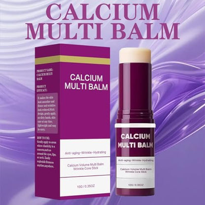 Ghyful Calcium Multi Balm Stick – Firming & Hydrating Collagen Cream for Face, Eyes, and Neck