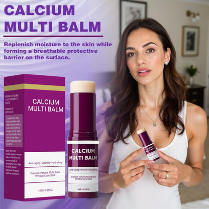 Ghyful Calcium Multi Balm Stick – Firming & Hydrating Collagen Cream for Face, Eyes, and Neck