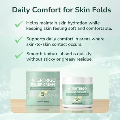 Peksozi Healora Intertrigo Cream – Skin Fold Barrier Cream, Gentle Moisture Care for Friction-Prone Areas, Lightweight Fast-Drying Non-Greasy Formula for Daily Care