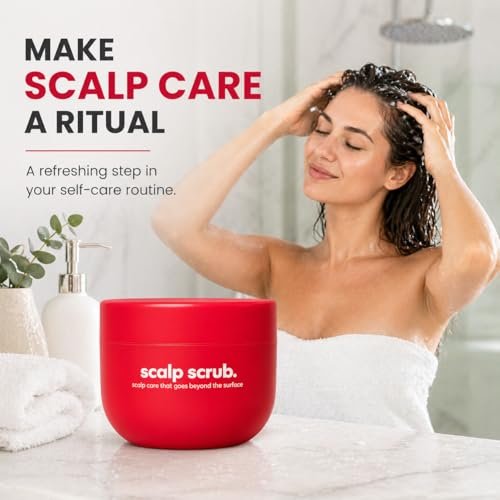 Scalp Scrub Comfort Balm - Itchy Scalp Relief with Avocado Oil & Grapefruit Extract, Natural Cooling Sensation, 3.4 Fl Oz Avelisse