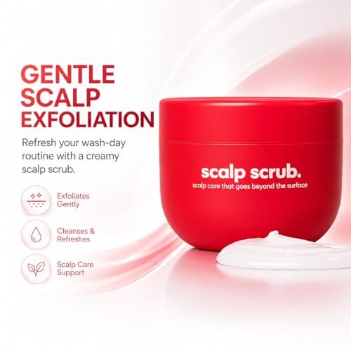 Scalp Scrub Comfort Balm - Itchy Scalp Relief with Avocado Oil & Grapefruit Extract, Natural Cooling Sensation, 3.4 Fl Oz Avelisse