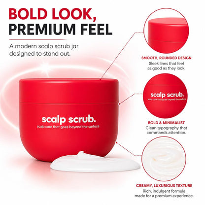 Scalp Scrub Comfort Balm - Itchy Scalp Relief with Avocado Oil & Grapefruit Extract, Natural Cooling Sensation, 3.4 Fl Oz Avelisse