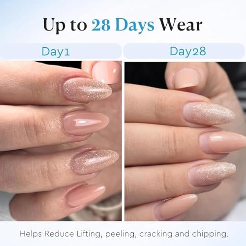 AZUREBEAUTY 15ml Rubber Base Gel Polish and No Wipe Top Coat Set – Builder Base Coat & Ultra Shine Top Coat for Thin, Weak, Brittle Nails – Self-Leveling, Long Lasting - görsel 8