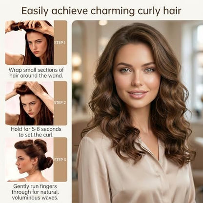 Heatless Curls Overnight Hair Curlers - 3PC No-Heat Curling Rod Set with Satin Wrap & Shower Cap | Velvet Hair Rollers for Heat-Free Waves Avelisse
