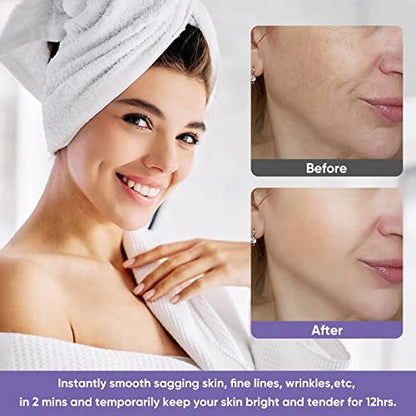 Instant Face Lift Cream - Skin Tightening Cream for Face & Neck, 2-Minute Rapid Wrinkle Remover & Puffy Eyes Treatment, Invisible Formula for Sagging Skin & Daily Makeup Prep Avelisse