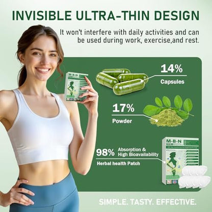 HENGRUNXIN Moringa 10-in-1 Advanced Nano Microdarts Patch - Professional Skin Care for Women and Men (3 Boxes) Avelisse