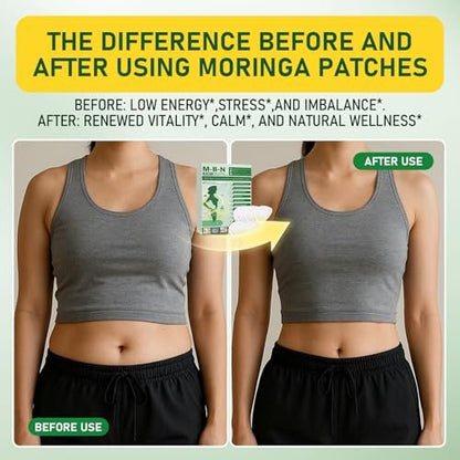 HENGRUNXIN Moringa 10-in-1 Advanced Nano Microdarts Patch - Professional Skin Care for Women and Men (3 Boxes) Avelisse