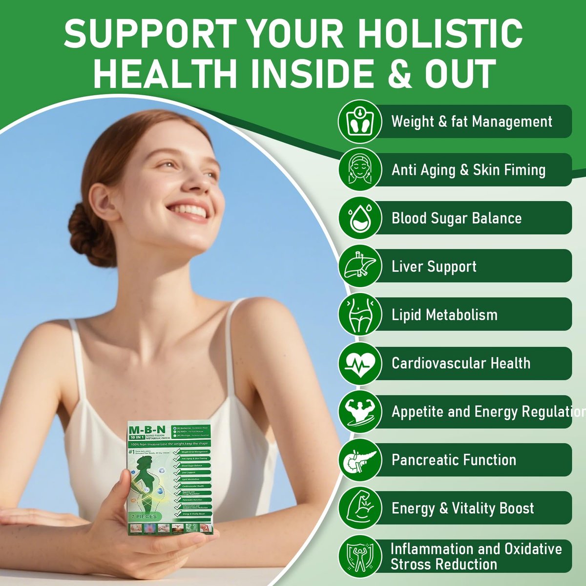 HENGRUNXIN Moringa 10-in-1 Advanced Nano Microdarts Patch - Professional Skin Care for Women and Men (3 Boxes) Avelisse