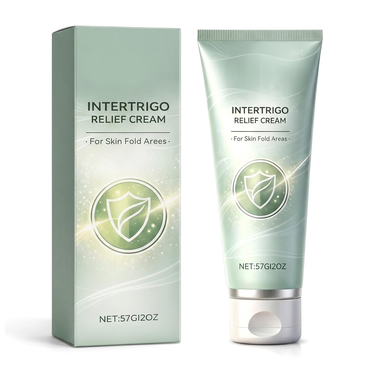 Intertrigo Relief Cream – Skin Fold Care & Chafing Support – Soothes Irritated Skin & Reduces Friction – Non-Greasy Daily Moisturizer for Belly Fold, 2 Fl Oz Avelisse