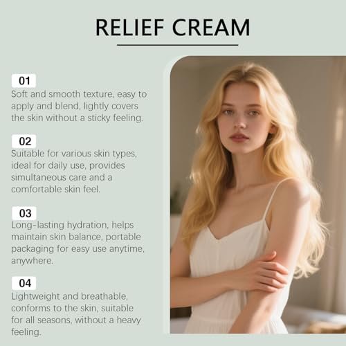 Intertrigo Relief Cream – Skin Fold Care & Chafing Support – Soothes Irritated Skin & Reduces Friction – Non-Greasy Daily Moisturizer for Belly Fold, 2 Fl Oz Avelisse