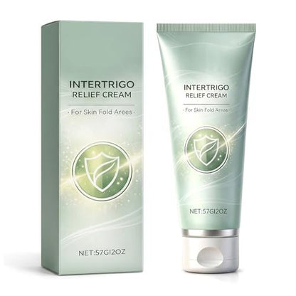 Intertrigo Relief Cream – Skin Fold Care & Chafing Support – Soothes Irritated Skin & Reduces Friction – Non-Greasy Daily Moisturizer for Belly Fold, 2 Fl Oz Avelisse