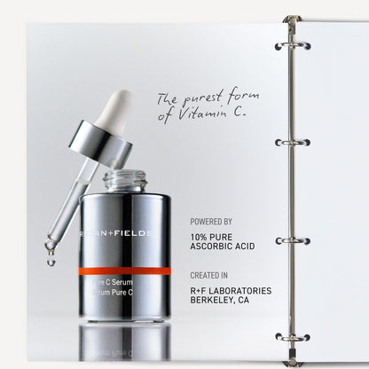Rodan + Fields Pure C Serum | 10% Ascorbic Acid Vitamin C Formula for Refined-Looking Skin | Antioxidant Support | Water-Free | Non-Comedogenic Facial Serum Avelisse
