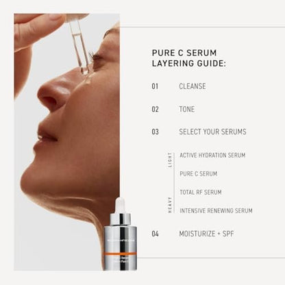 Rodan + Fields Pure C Serum | 10% Ascorbic Acid Vitamin C Formula for Refined-Looking Skin | Antioxidant Support | Water-Free | Non-Comedogenic Facial Serum Avelisse