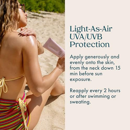 Kopari Sunglaze Body Gel Cream Sunscreen SPF 50+ | Broad-Spectrum Body Sunscreen with Hyaluronic Acid & Coconut Oil | Lightweight, Non-Greasy, Glowing Finish Avelisse