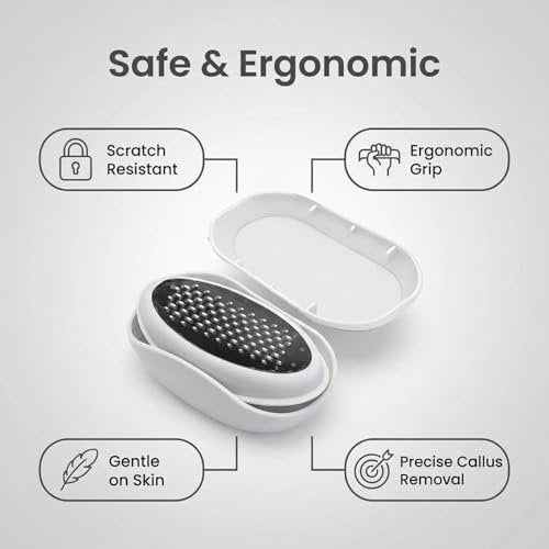 Foot Dead Skin Remover - Heel Callus Care Shaver for Removing Dead Skin, Hard Skin & Calluses Avelisse
