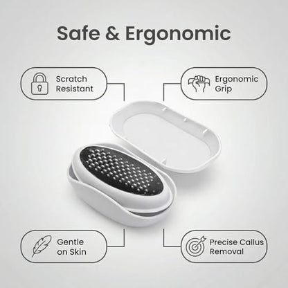 Foot Dead Skin Remover - Heel Callus Care Shaver for Removing Dead Skin, Hard Skin & Calluses Avelisse