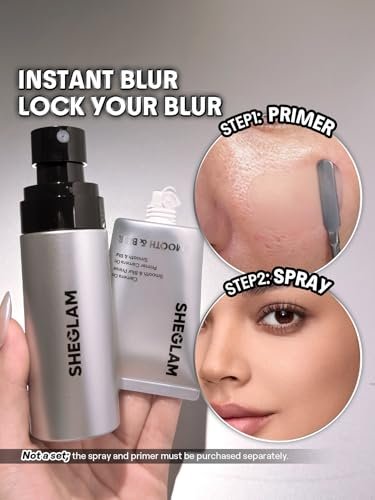 SHEGLAM Camera On Blurring Waterproof Setting Spray - Matte Long-Lasting Makeup Finisher - görsel 13