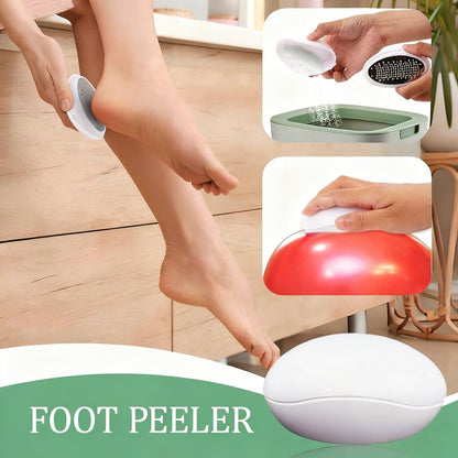 Foot Dead Skin Remover Tool - Heel Peeler Scraper for Cracked Heels & Callus Removal