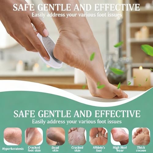 Foot Dead Skin Remover Tool - Heel Peeler Scraper for Cracked Heels & Callus Removal - görsel 6
