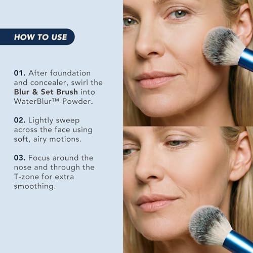 Doll 10 WaterBlur Hydrating Setting Powder - Talc Free Blurring Finishing Powder for Under Eye & Face, Soft Focus Finish for Mature & Sensitive Skin, 10g / 0.35 oz Avelisse