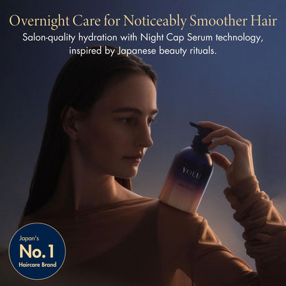 YOLU Deep Conditioner for Damaged Hair - Overnight Hydrating Conditioner with Tuberose, Neroli & Jasmine - Frizz Control Detangler - 10.5 oz Avelisse