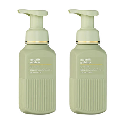 Bath & Body Works Gentle & Clean Foaming Hand Soap, Moonlit Goddess, 8.75 fl oz - 2 Pack, Sulfate & Paraben Free