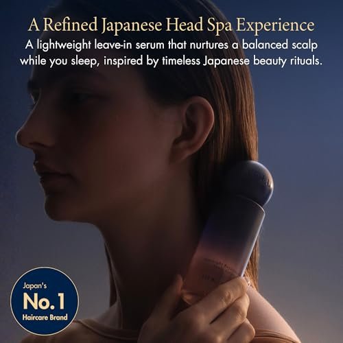 YOLU Scalp Serum with Rosemary Extract - Japanese Overnight Scalp Treatment for Dry, Oily, Itchy & Sensitive Skin - Leave-In Scalp Care - Fragrance of Neroli & Jasmine - 4.0 fl oz Avelisse