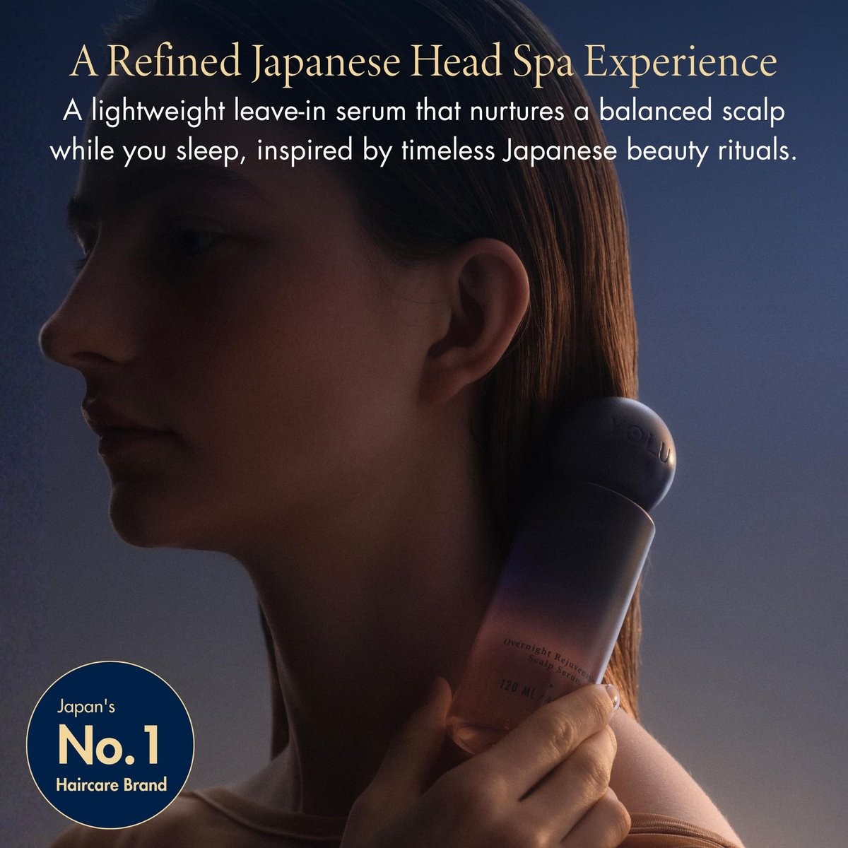 YOLU Scalp Serum with Rosemary Extract - Japanese Overnight Scalp Treatment for Dry, Oily, Itchy & Sensitive Skin - Leave-In Scalp Care - Fragrance of Neroli & Jasmine - 4.0 fl oz Avelisse