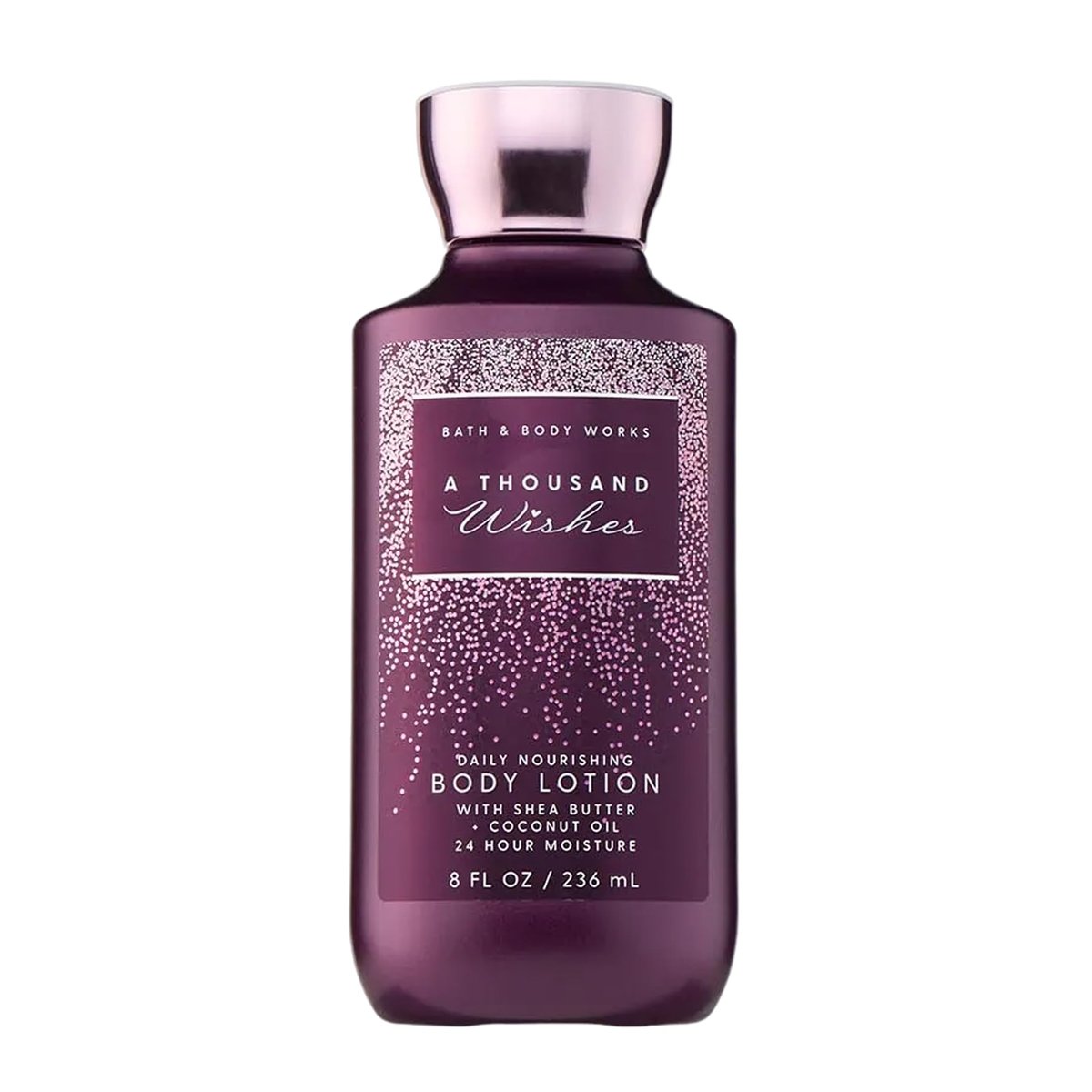 Bath & Body Works A Thousand Wishes Body Lotion - Lightweight Daily Moisturizer with Shea Butter & Coconut Oil, Sparkling Prosecco & Peony Scent, 8 fl oz Avelisse