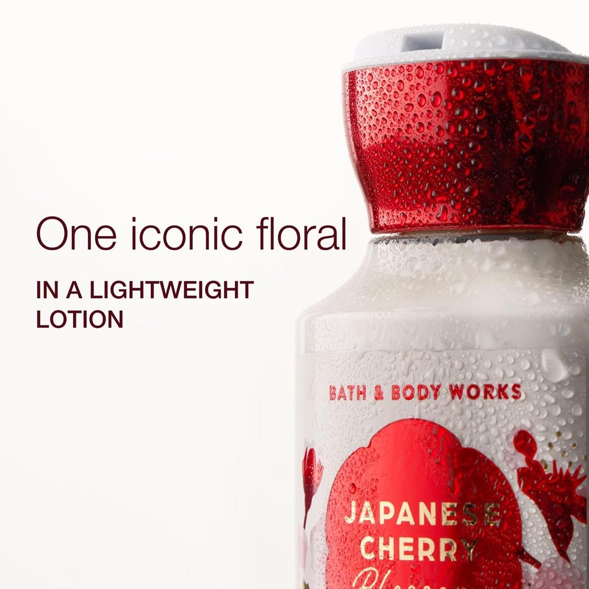 Bath & Body Works Japanese Cherry Blossom Body Lotion – Lightweight Daily Moisturizer with Shea Butter & Coconut Oil, Iconic Floral Scent, 8 fl oz - görsel 3